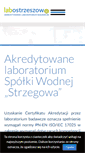 Mobile Screenshot of labostrzeszow.pl